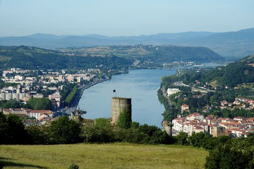 Vue de la Batie Vienne Condrieu Tourisme